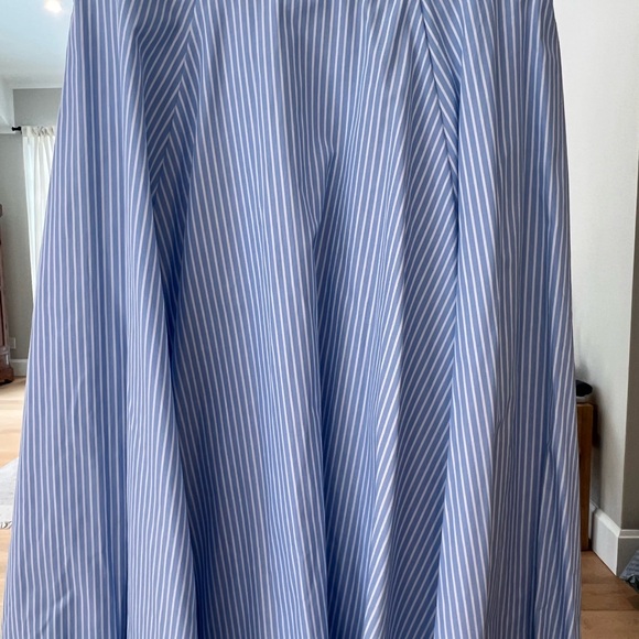 🔥NWT COS Striped Flared Maxi Dress. Size 10 - Picture 6 of 9